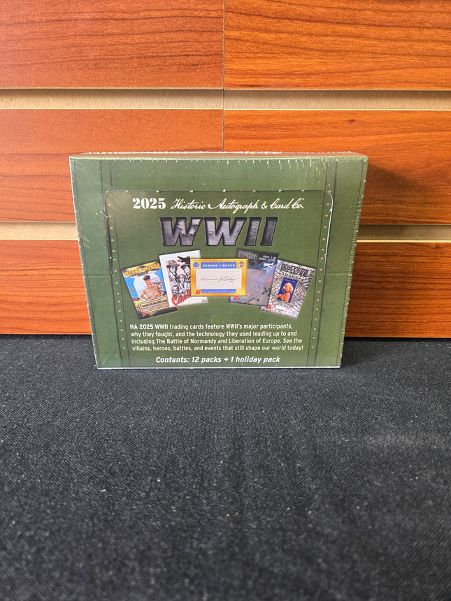 NSP 2025 Historic Autograph WWII Trading Card Box
