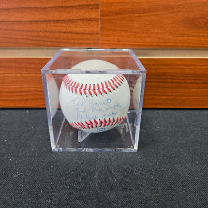 MEM Ted Barrett Signed Baseball