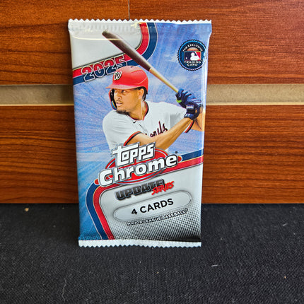 MLB 2025 Topps Chrome Update Baseball Value PACK