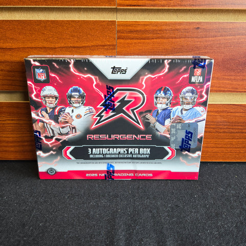 NFL 2025 Topps Resurgence Football Delight Box