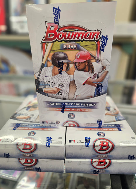 MLB 2025 Bowman Baseball Hobby Box