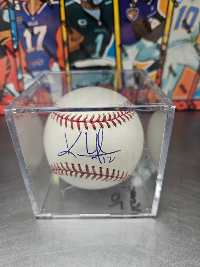 MEM Kenny Lofton Signed Baseball