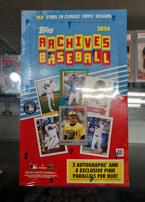 MLB 2024 Topps Archives Baseball Hobby Box