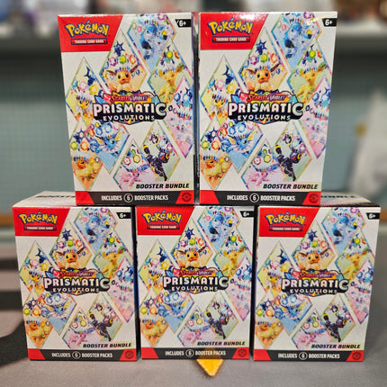 Pokemon Prismatic Evolutions Booster Bundle