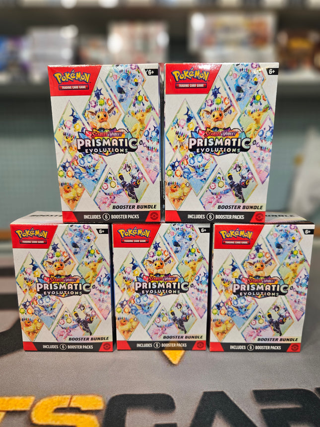 Pokemon Prismatic Evolutions Booster Bundle