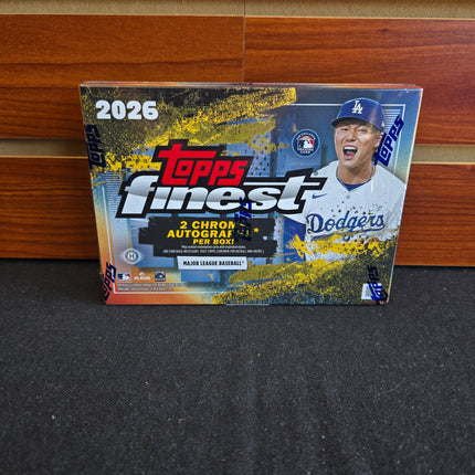MLB 2026 Topps Finest Baseball Delight Hobby Box