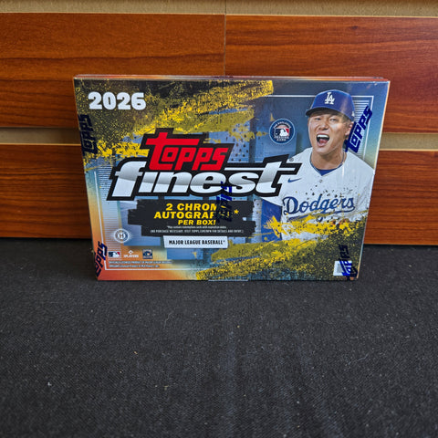 MLB 2026 Topps Finest Baseball Delight Hobby Box