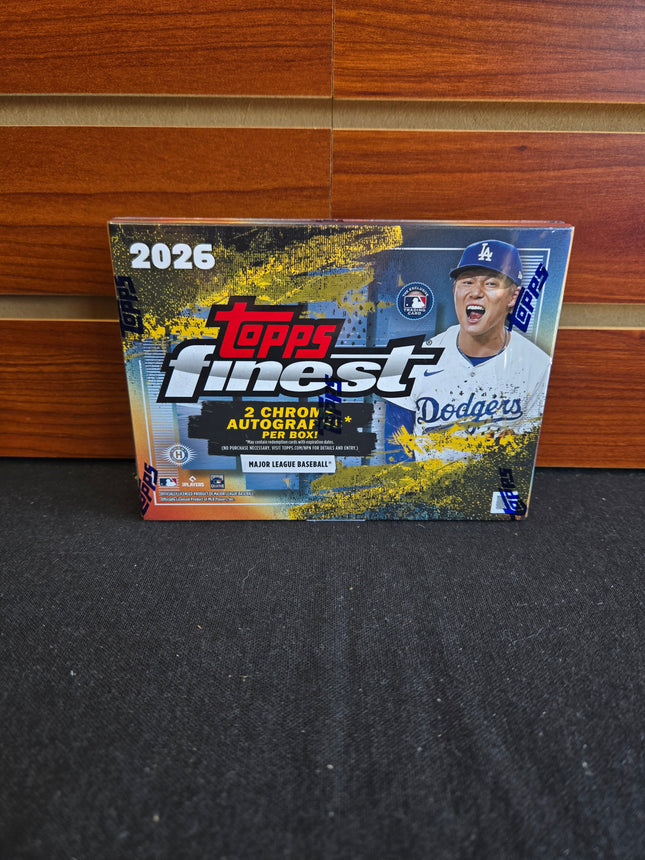 MLB 2026 Topps Finest Baseball Delight Hobby Box