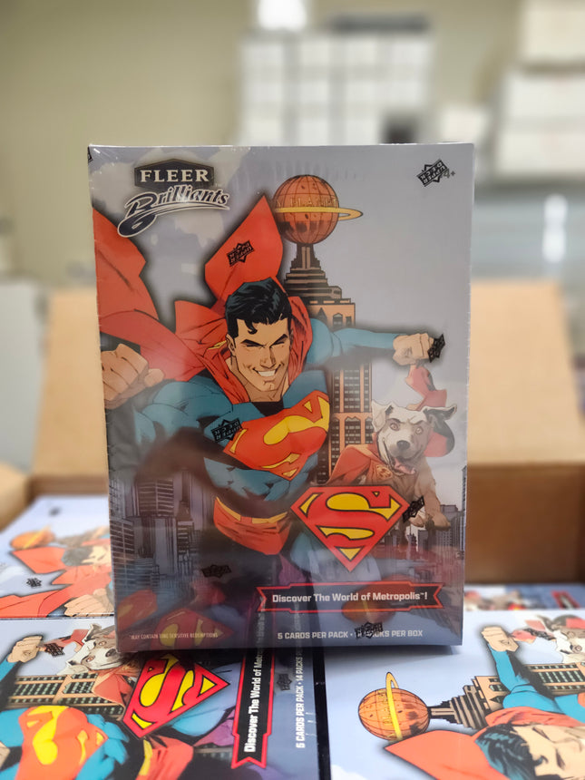 DCU 2025 UD Fleer Brilliants Superman Mega Box