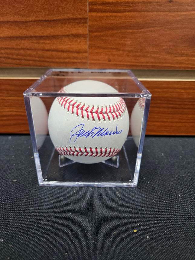 MEM Jack Morris Signed Baseball