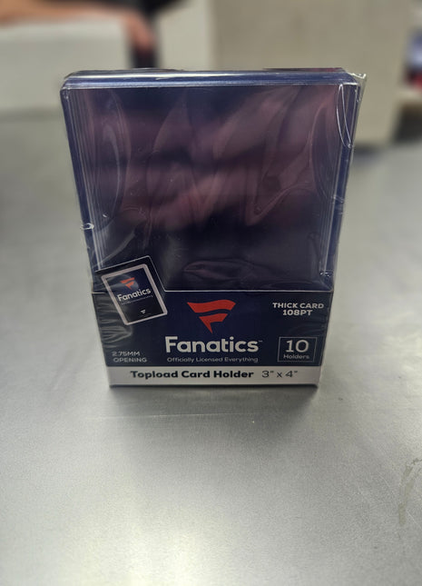 Fanatics Collectibles 108pt Toploader