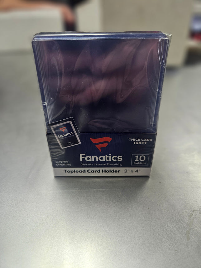 Fanatics Collectibles 108pt Toploader