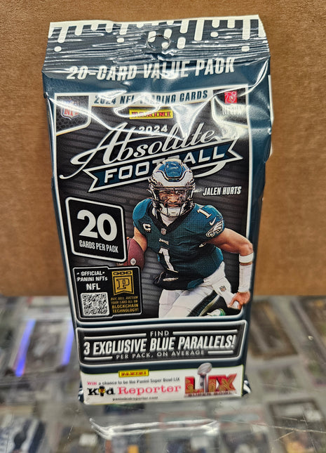 NFL 2024 Panini Absolute Football Fat Pack