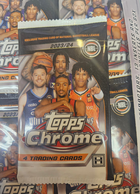 2023-24 Topps Chrome NBL Hobby Pack