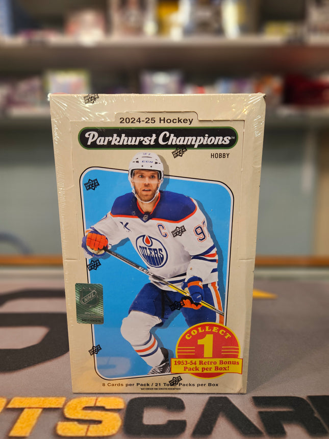 NHL 2024-25 UD Parkhurst Champions Hockey Hobby Box