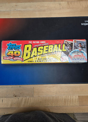 1991 Topps Baseball Complete Set