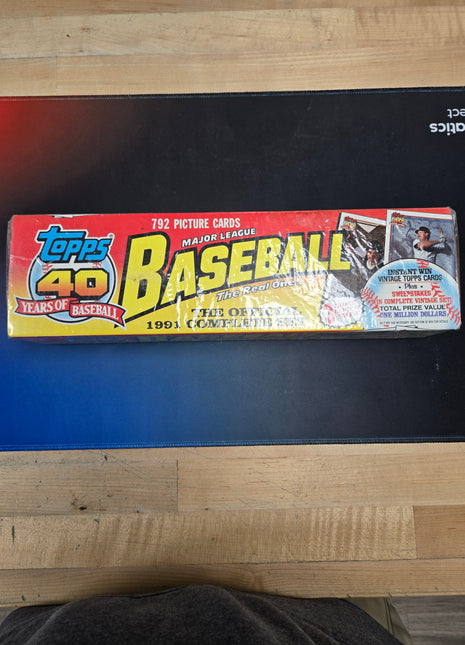 1991 Topps Baseball Complete Set