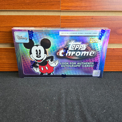 DISNEY 2026 Topps Chrome Disney Hobby Box
