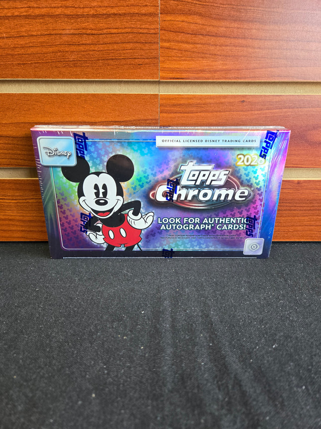 DISNEY 2026 Topps Chrome Disney Hobby Box