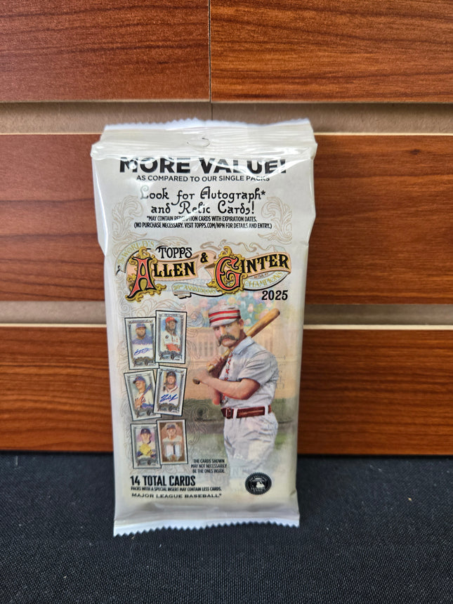 MLB 2025 Topps Allen & Ginter Baseball Fat Packs