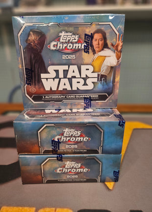 2025 Topps Chrome Star Wars Hobby Box
