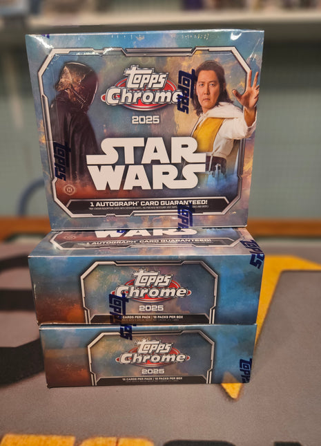 2025 Topps Chrome Star Wars Hobby Box