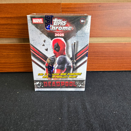 MCU 2025 Topps Chrome Marvel Deadpool Value Box