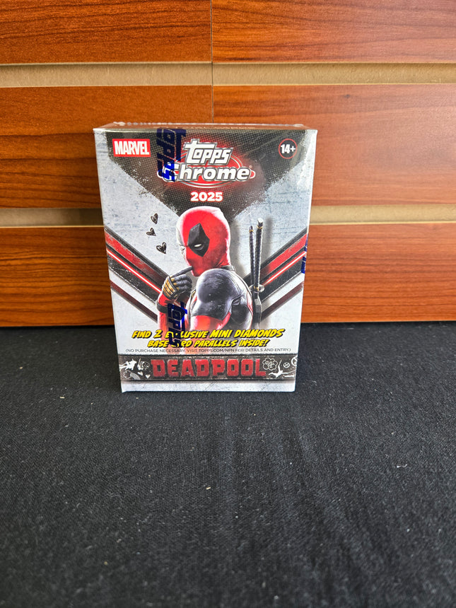 MCU 2025 Topps Chrome Marvel Deadpool Value Box