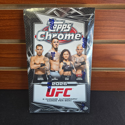 UFC 2026 Topps Chrome UFC Hobby Box