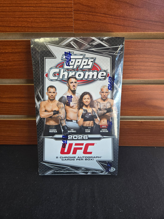 UFC 2026 Topps Chrome UFC Hobby Box