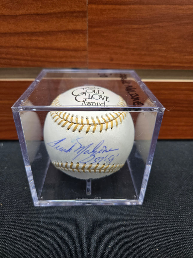 MEM Frank Malzone Signed Baseball