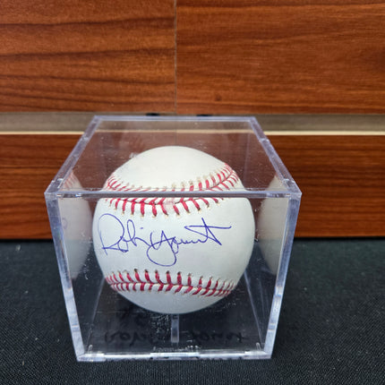MEM Robin Yount Signed Baseball