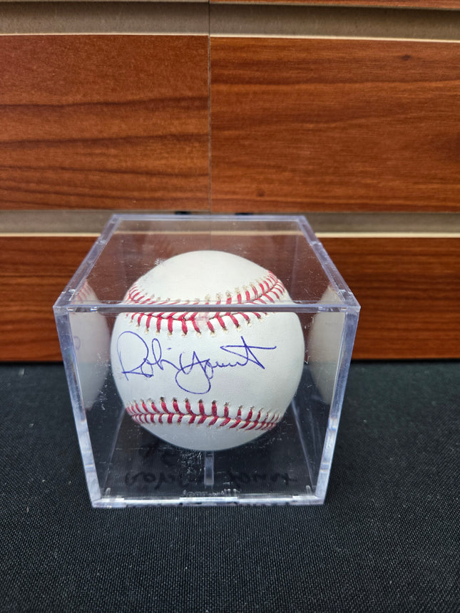 MEM Robin Yount Signed Baseball