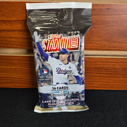 MLB 2025 Topps Stadium Club Baseball Fat Pack
