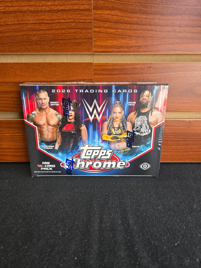 2026 Topps Chrome WWE Breakers Delight Box