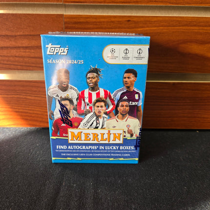 Soccer 2024-25 Topps Merlin Chrome Soccer Value Box