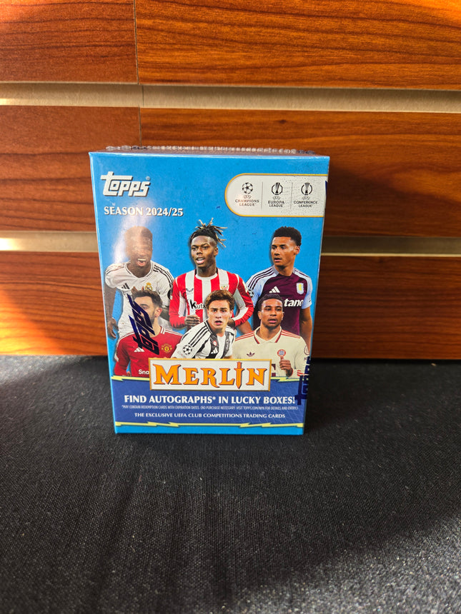 Soccer 2024-25 Topps Merlin Chrome Soccer Value Box