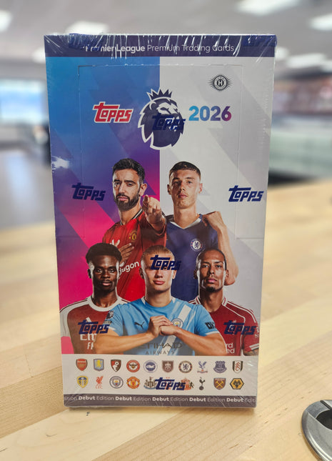 2025-26 Topps Premier League Soccer Hobby Box