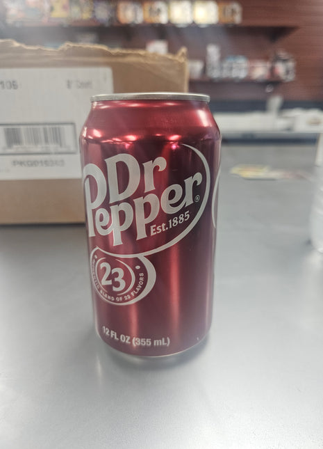 Dr. Pepper 12 oz can
