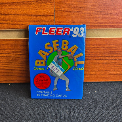 MLB 1993 Fleer Baseball Series 1 Pack