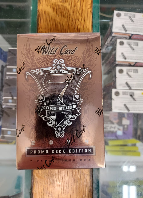 2024 Wildcard 7 Card Stud Promo Deck Edition Box