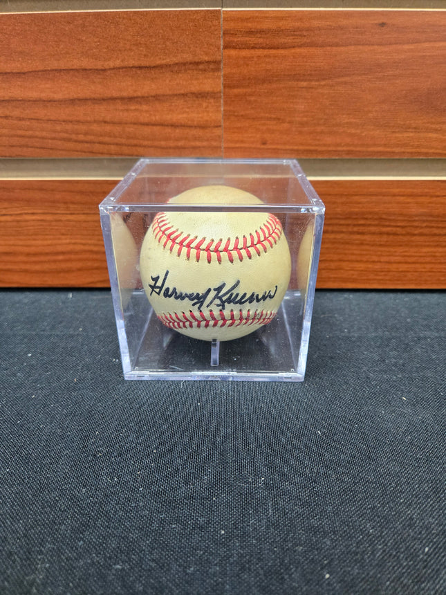 MEM Harvey Kuenn Signed Baseball
