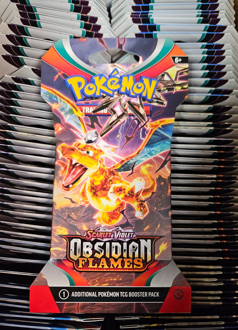 Pokemon Obsidian Flames Sleeved Booster Pack