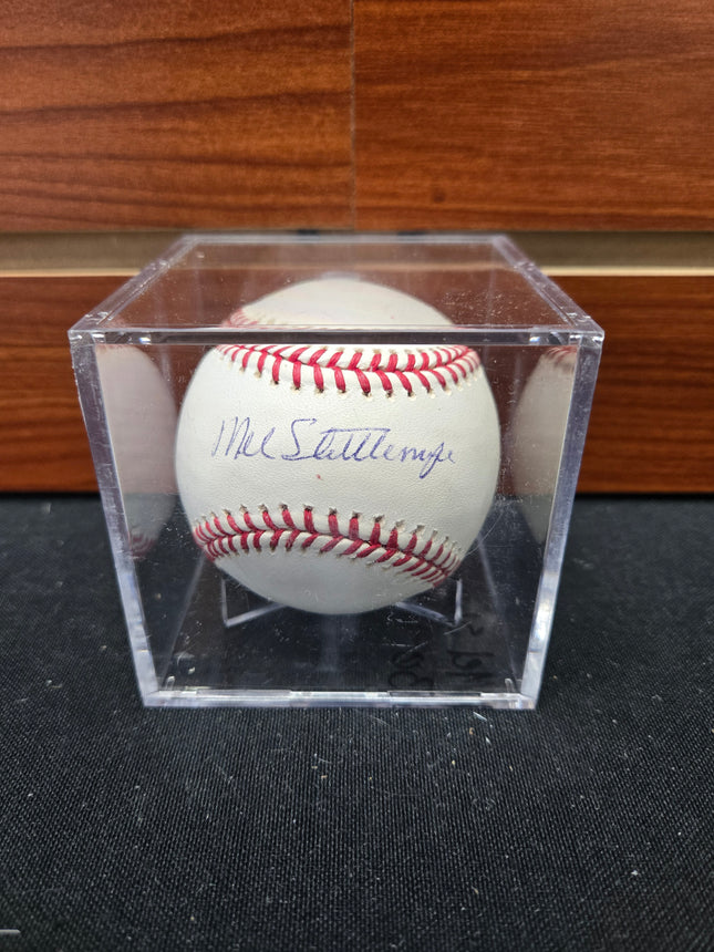 MEM Mel Stottlemyre Signed Baseball