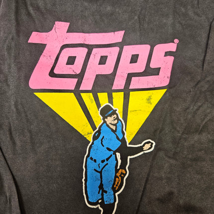 Topps Heritage Black Mineral Wash T Shirt