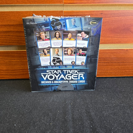 Rittenhouse Star Trek Voyager Archives & Inscriptions Box