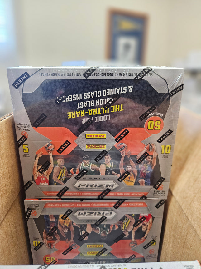 EBL 2024-25 Panini Prizm Euroleague Basketball Box