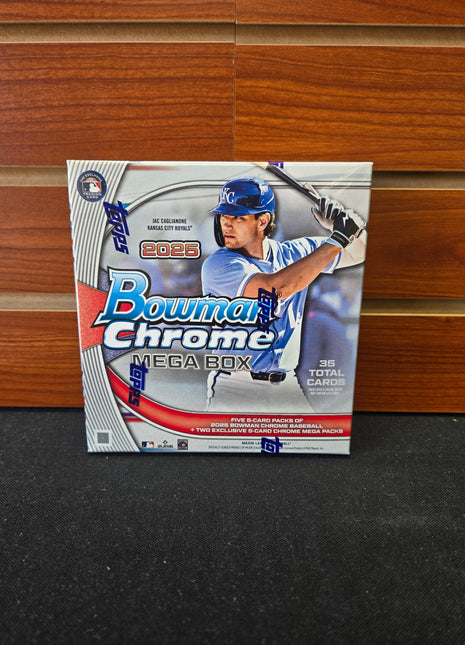 2025 Bowman Chrome Baseball Mega Box
