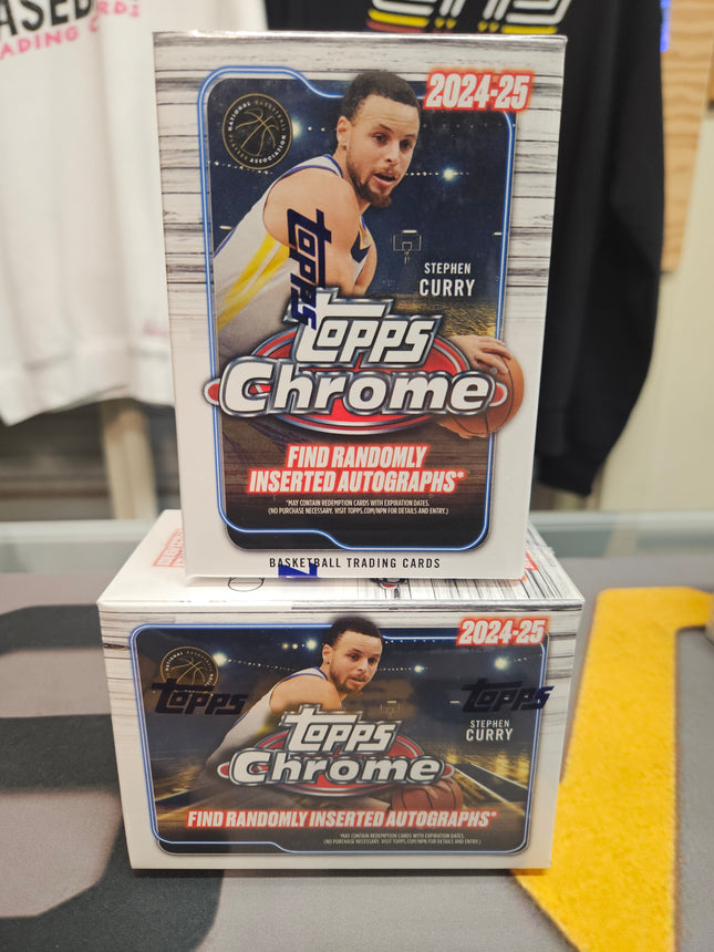 NBA 2024-25 Topps Chrome Basketball Value Box
