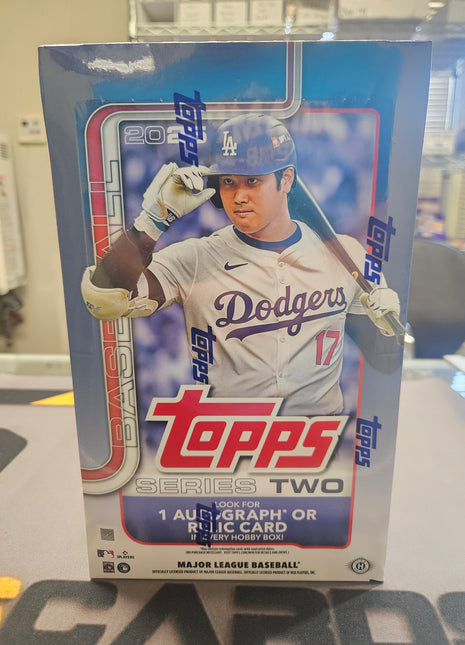 MLB 2025 Topps Series 2 Hobby Box